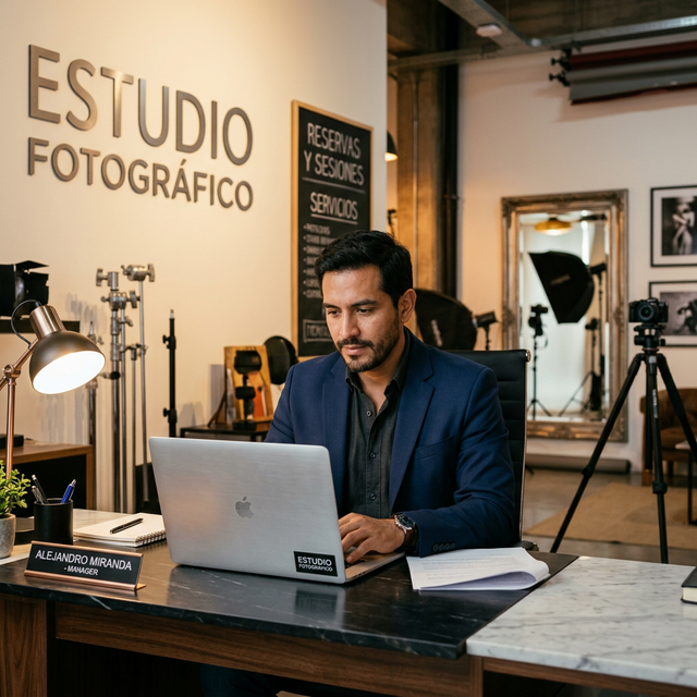 Admin para fotógrafos