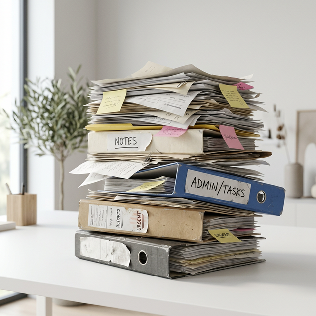 Papel y archivadores